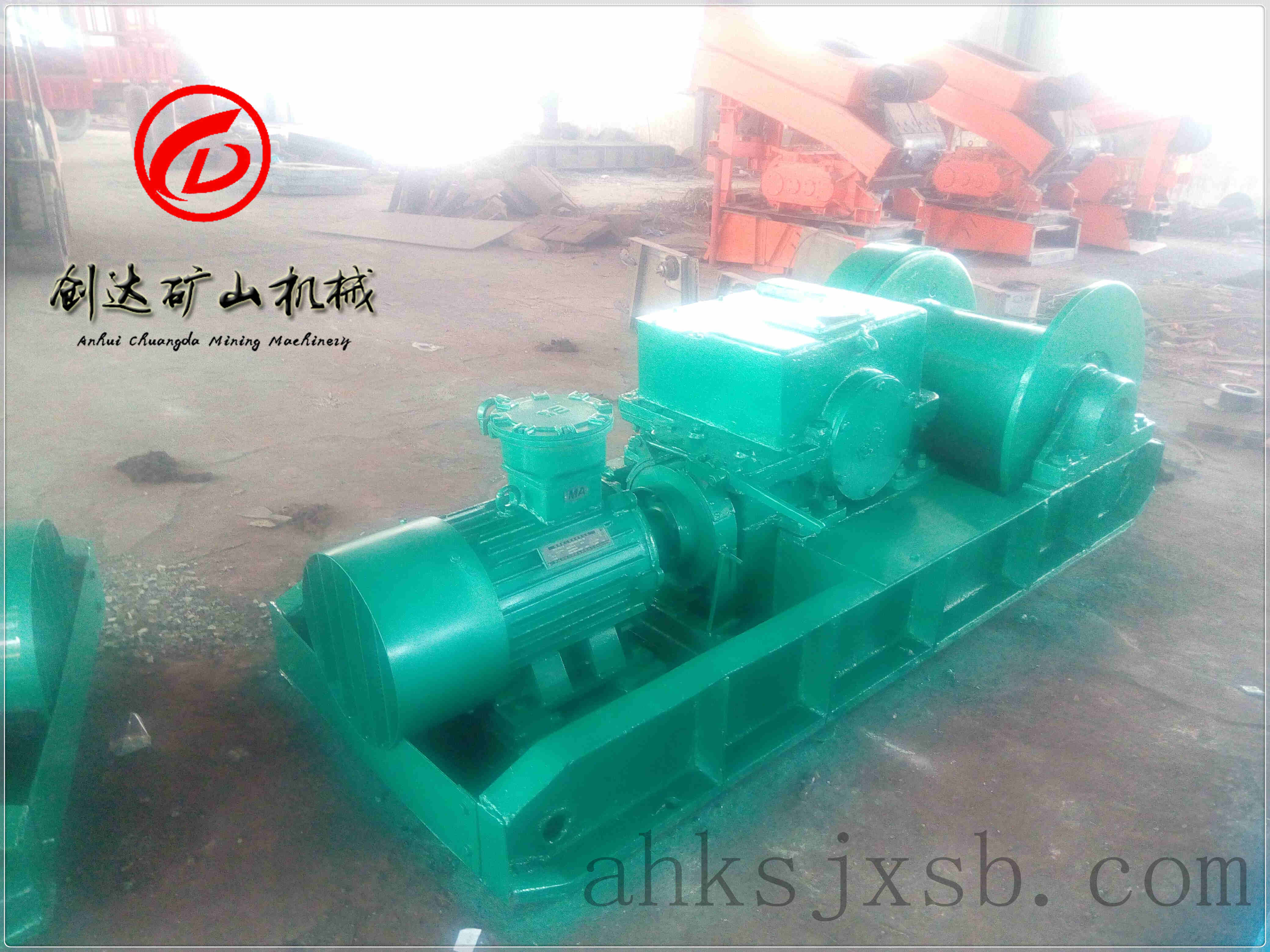 JH-20回柱絞車實物圖_回柱絞車實物圖_絞車源頭工廠_安徽創(chuàng)達